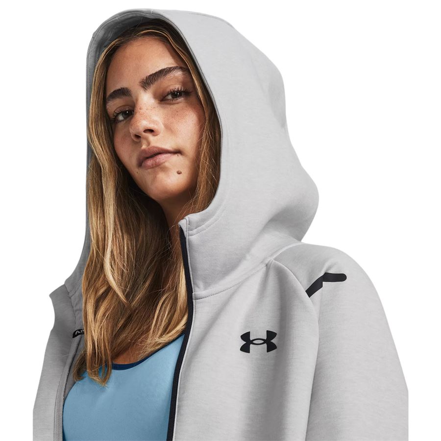 Unstoppable Flc Fz felpa da donna con cappuccio Under Armour | 13798420011